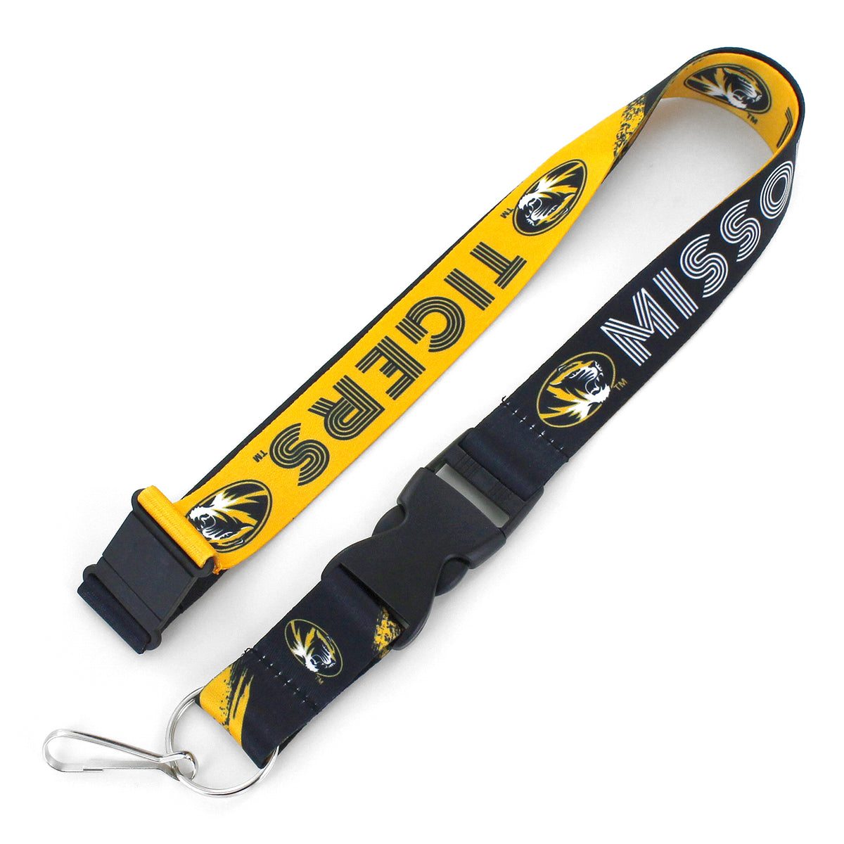 Missouri Tigers Lanyard Crossfade Design - Special Order