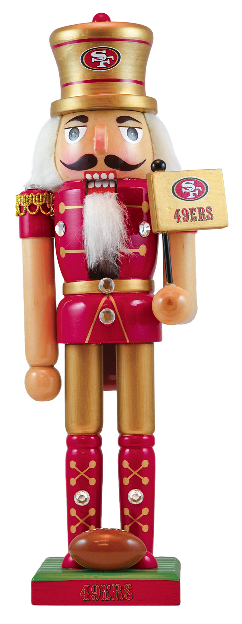 San Francisco 49ers Nutcracker Periodic Restock