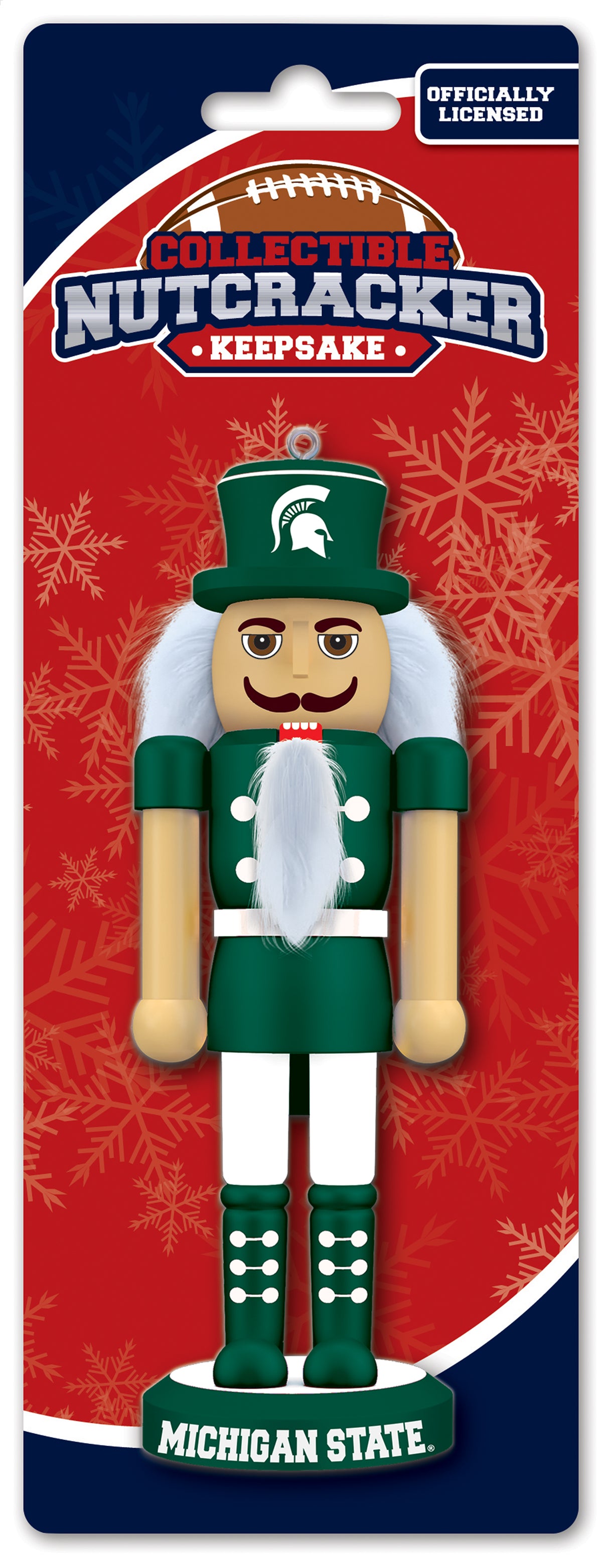 Michigan State Spartans Nutcracker Miniature Periodic Restock