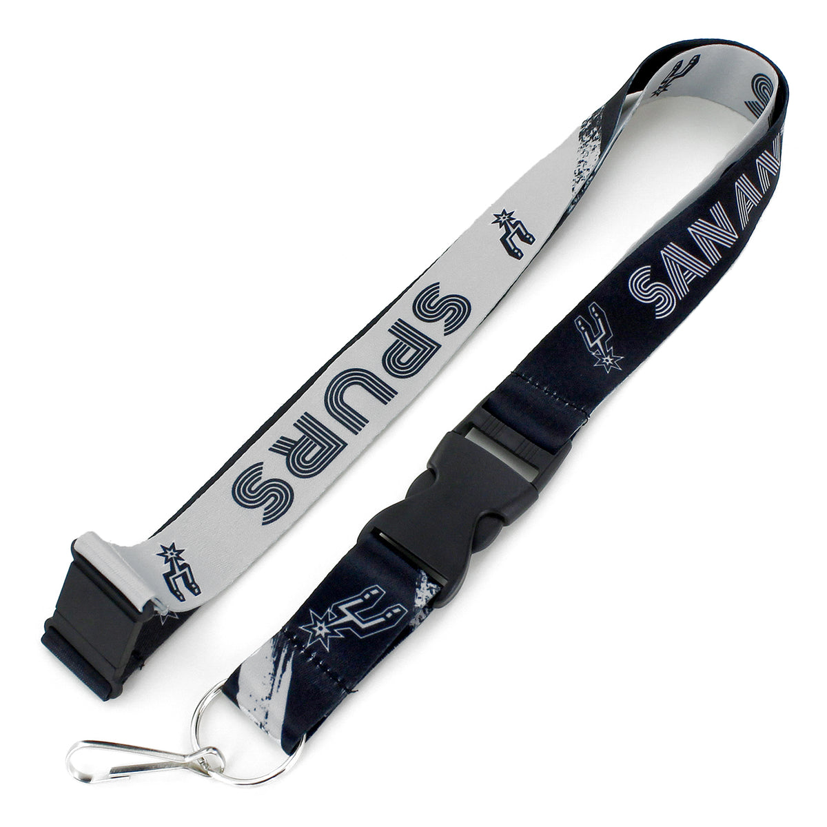 San Antonio Spurs Lanyard Crossfade Design Special Order