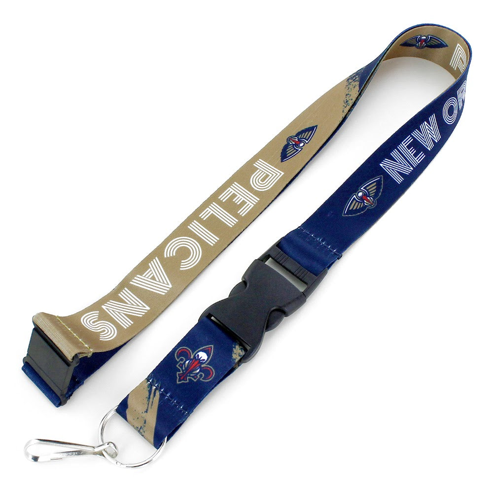 New Orleans Pelicans Lanyard Crossfade Design - Special Order