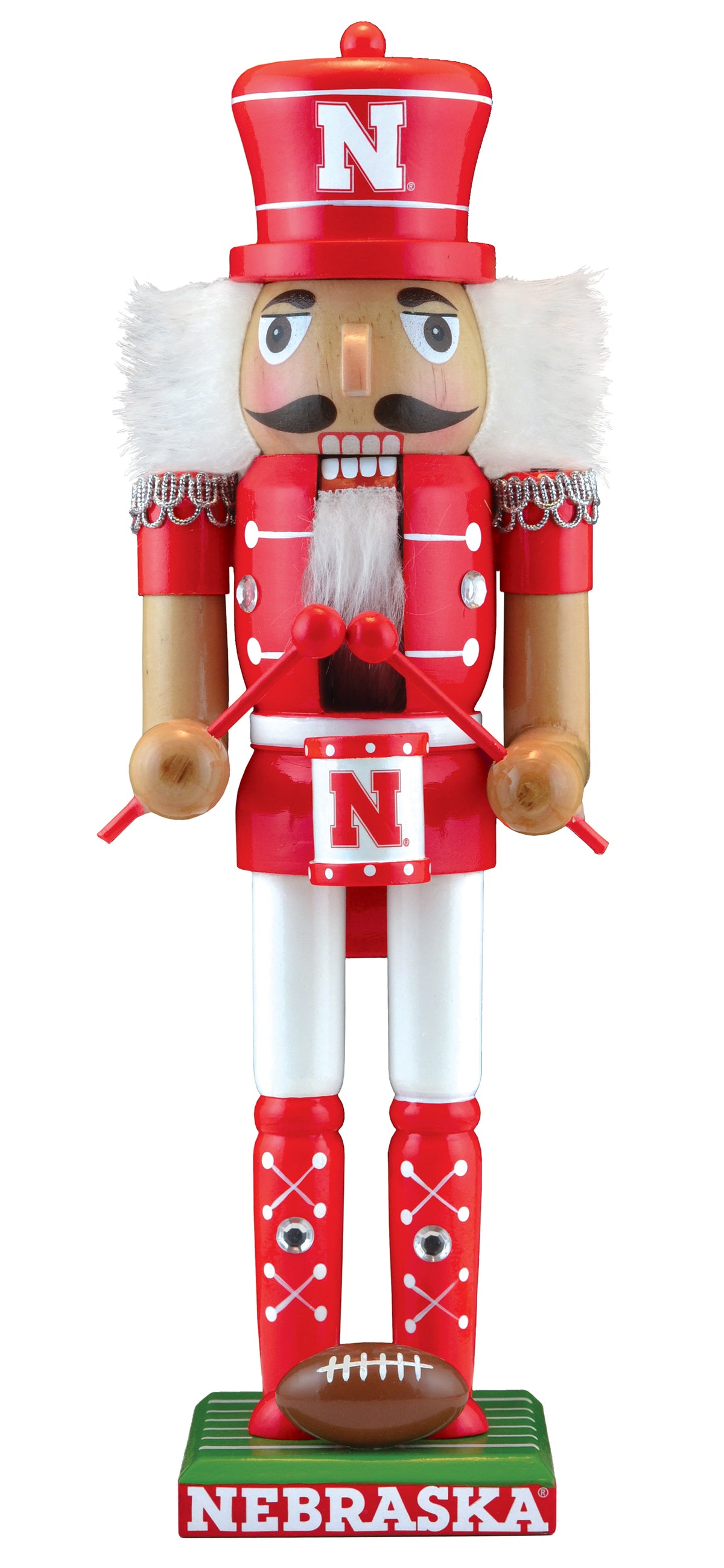 Nebraska Cornhuskers Nutcracker Periodic Restock