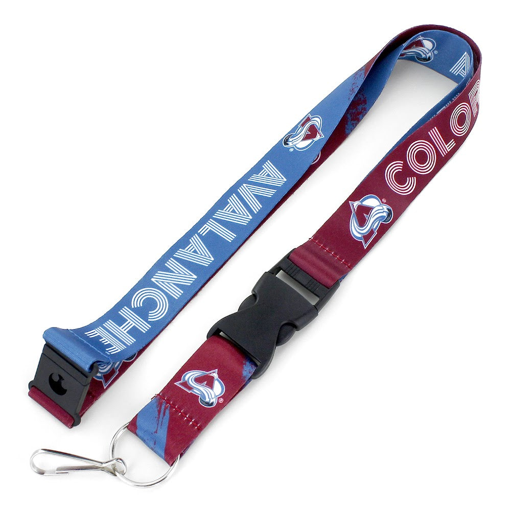 Colorado Avalanche Lanyard Crossfade Design - Special Order