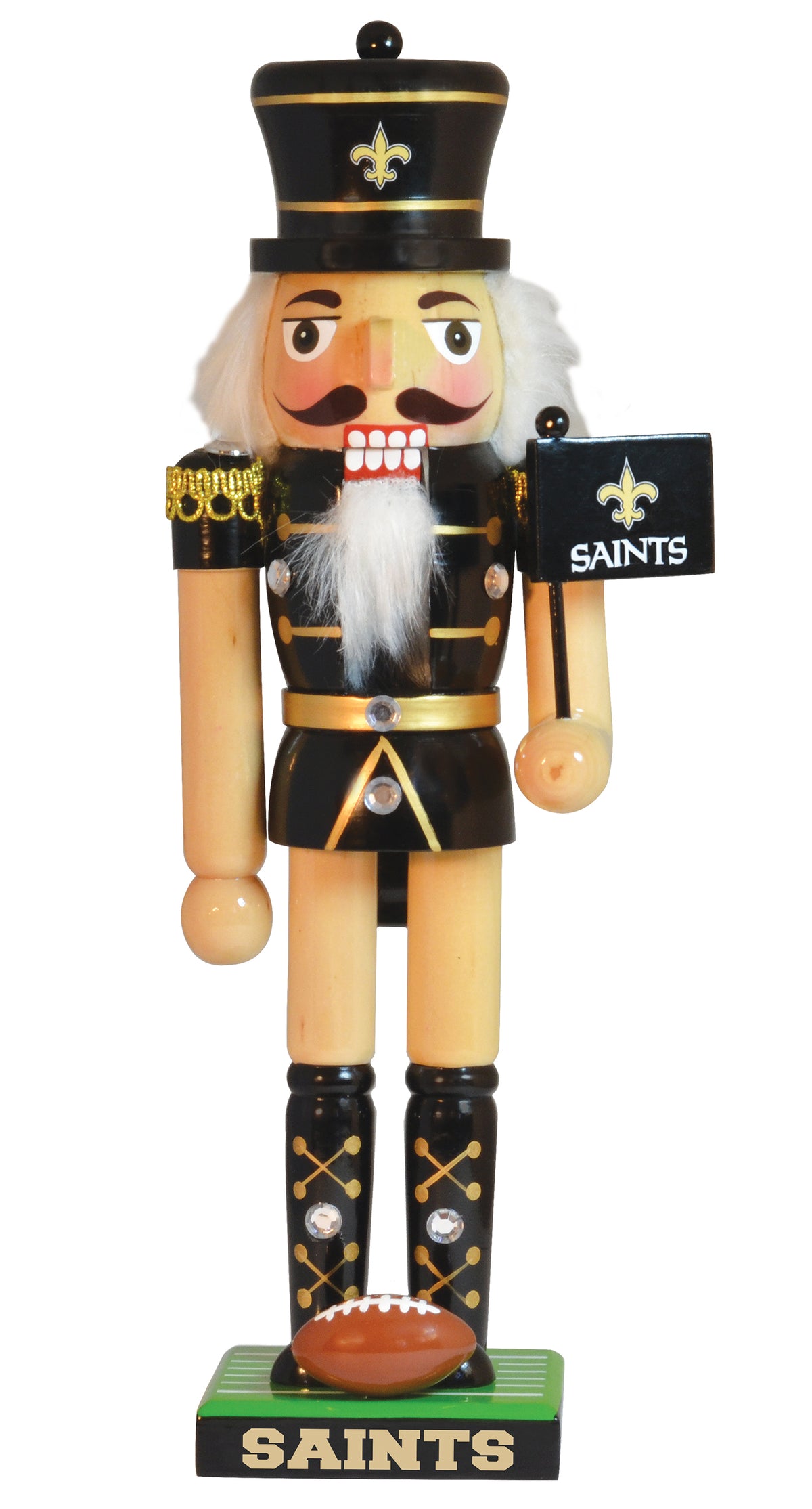 New Orleans Saints Nutcracker Periodic Restock