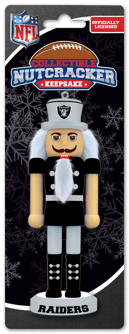 Las Vegas Raiders Nutcracker Miniature Periodic Restock