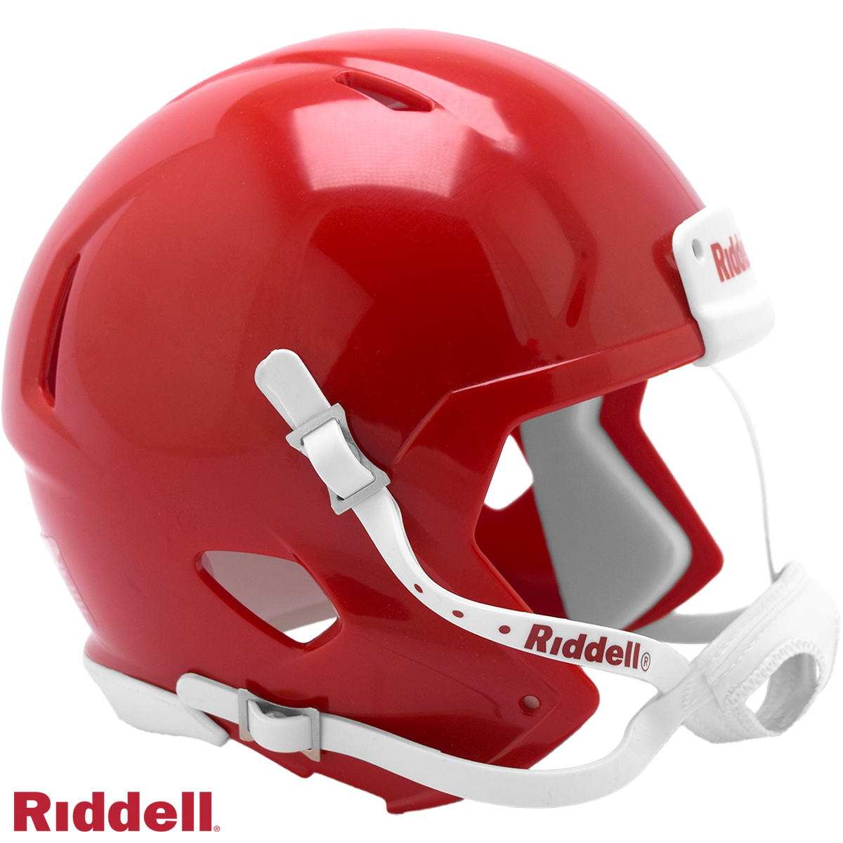 Helmet Riddell Blank Replica Mini Speed Style Scarlet/KC Red