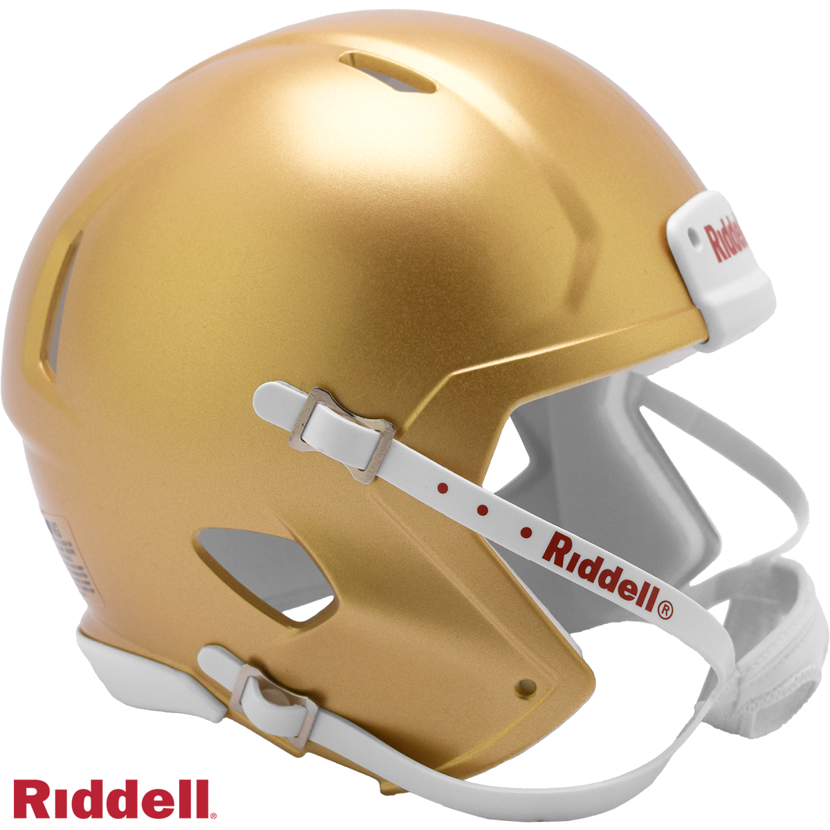 Helmet Riddell Blank Replica Mini Speed Style South Bend Gold