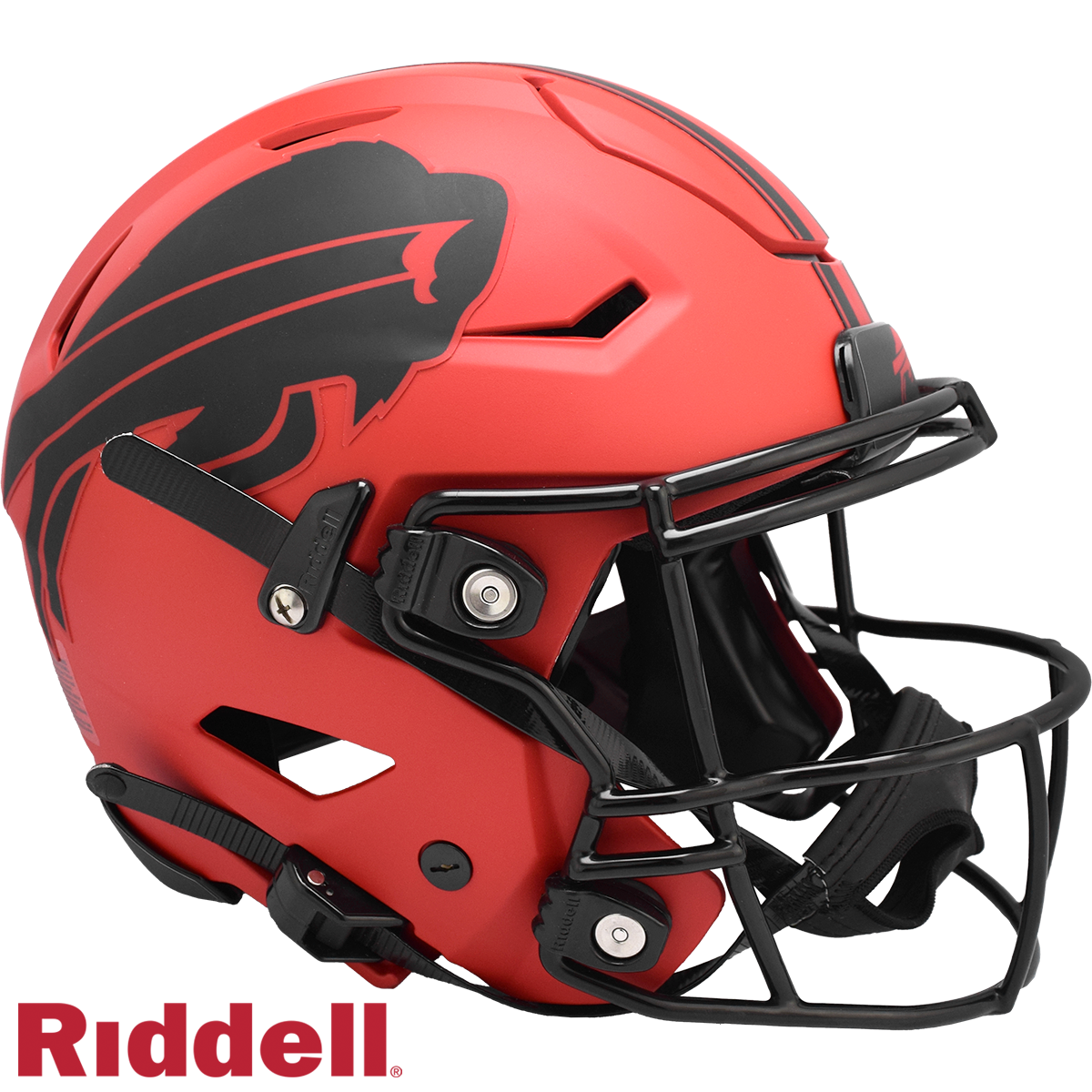 Buffalo Bills Helmet Riddell Authentic Full Size SpeedFlex Style Rave Alternate