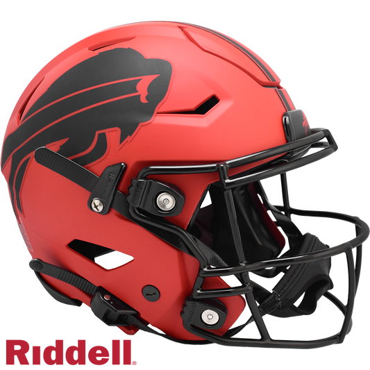 Buffalo Bills Helmet Riddell Authentic Full Size SpeedFlex Style Rave Alternate