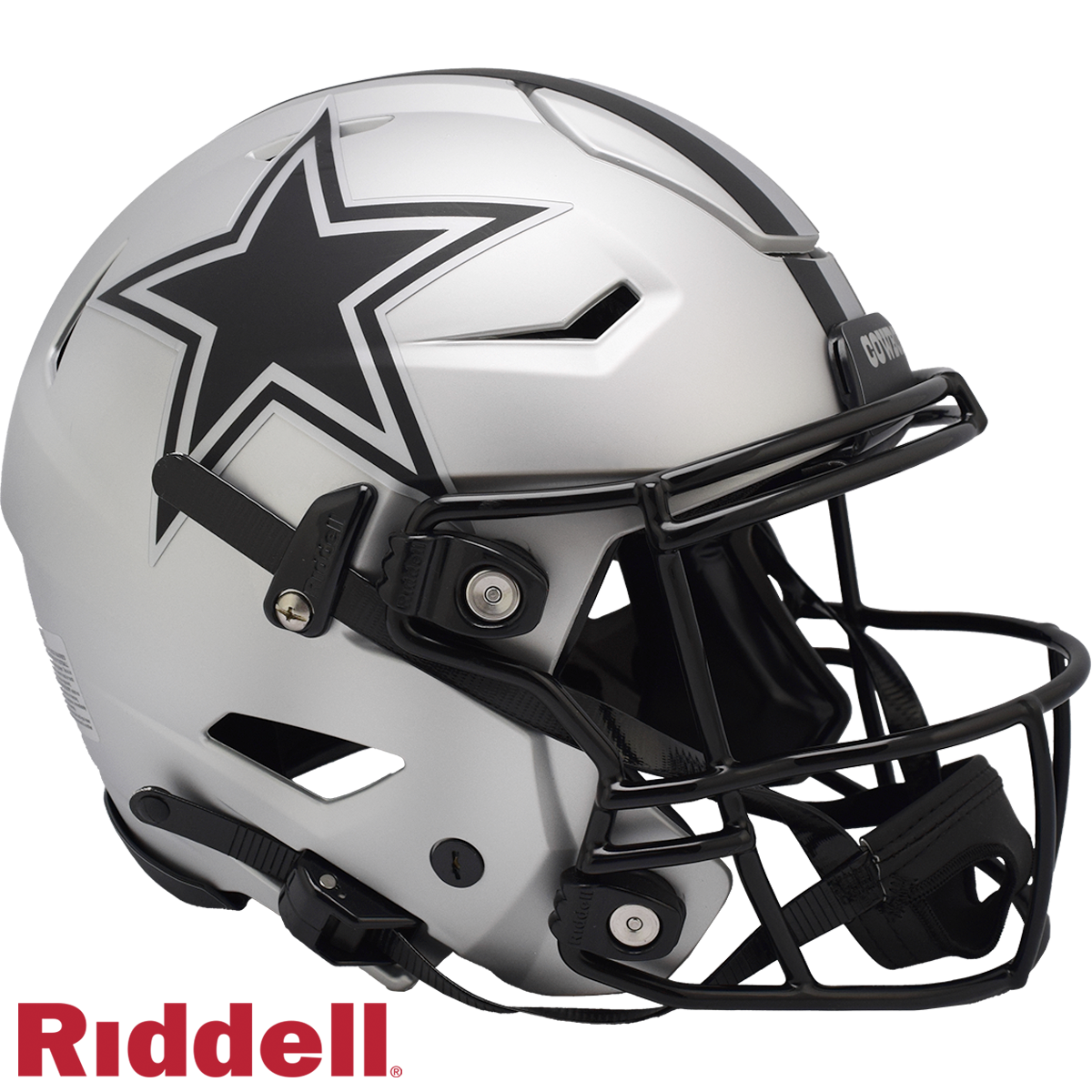 Dallas Cowboys Helmet Riddell Authentic Full Size SpeedFlex Style Rave Alternate