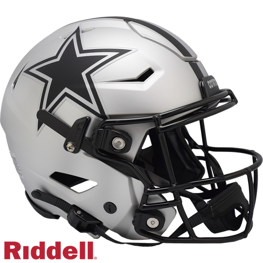 Dallas Cowboys Helmet Riddell Authentic Full Size SpeedFlex Style Rave Alternate