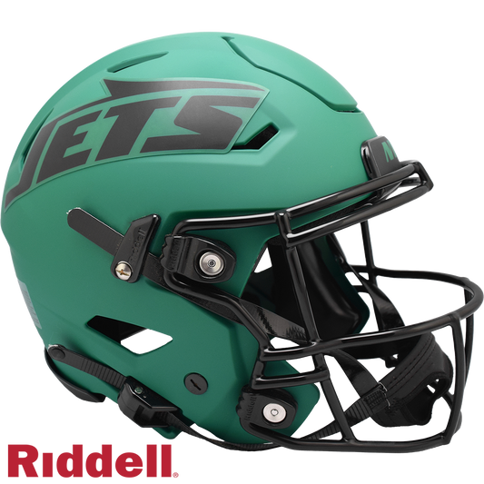 New York Jets Helmet Riddell Authentic Full Size SpeedFlex Style Rave Alternate
