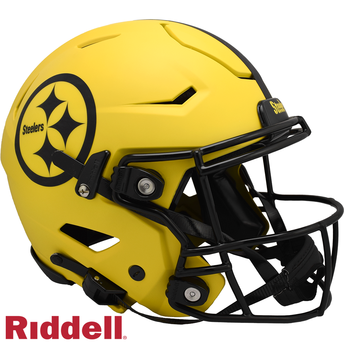 Pittsburgh Steelers Helmet Riddell Authentic Full Size SpeedFlex Style Rave Alternate