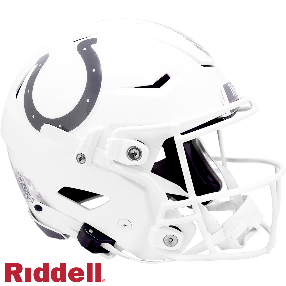 Indianapolis Colts Helmet Riddell Authentic Full Size SpeedFlex Style Salute To Service 2024