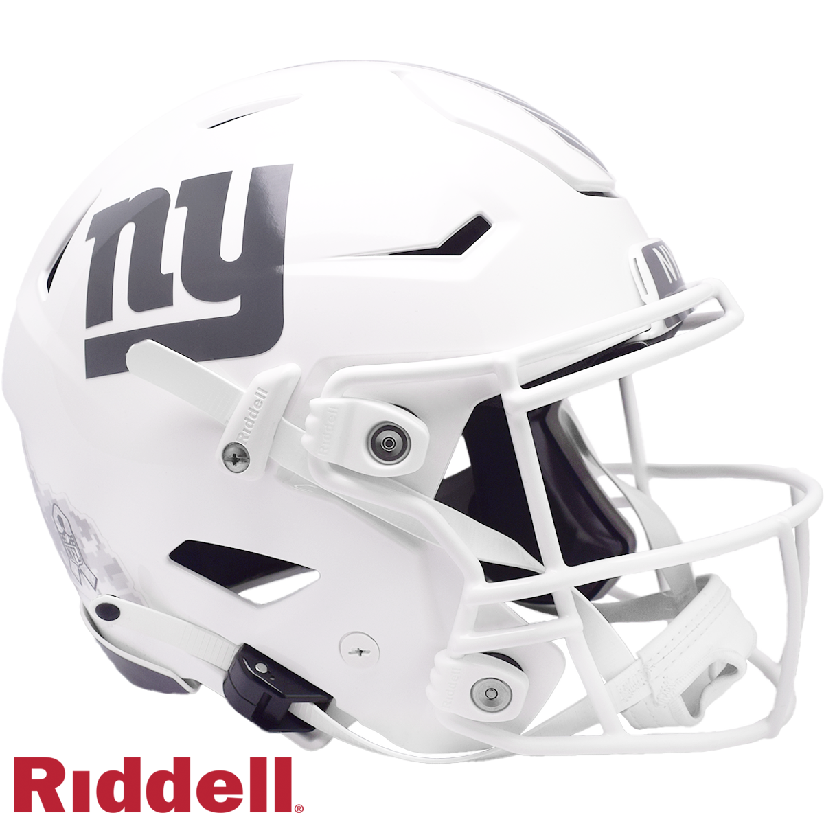 New York Giants Helmet Riddell Authentic Full Size SpeedFlex Style Salute To Service 2024