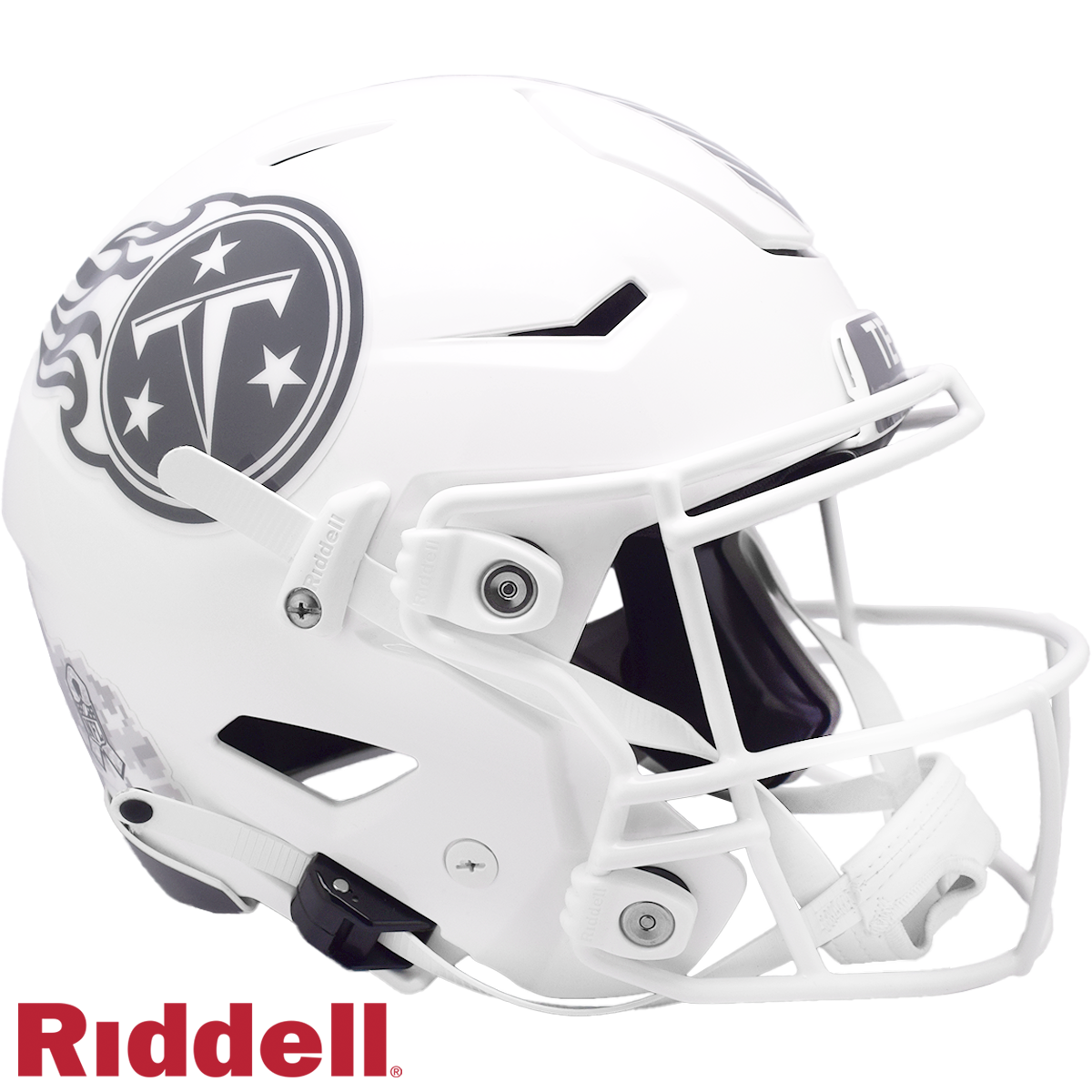 Tennessee Titans Helmet Riddell Authentic Full Size SpeedFlex Style Salute To Service 2024