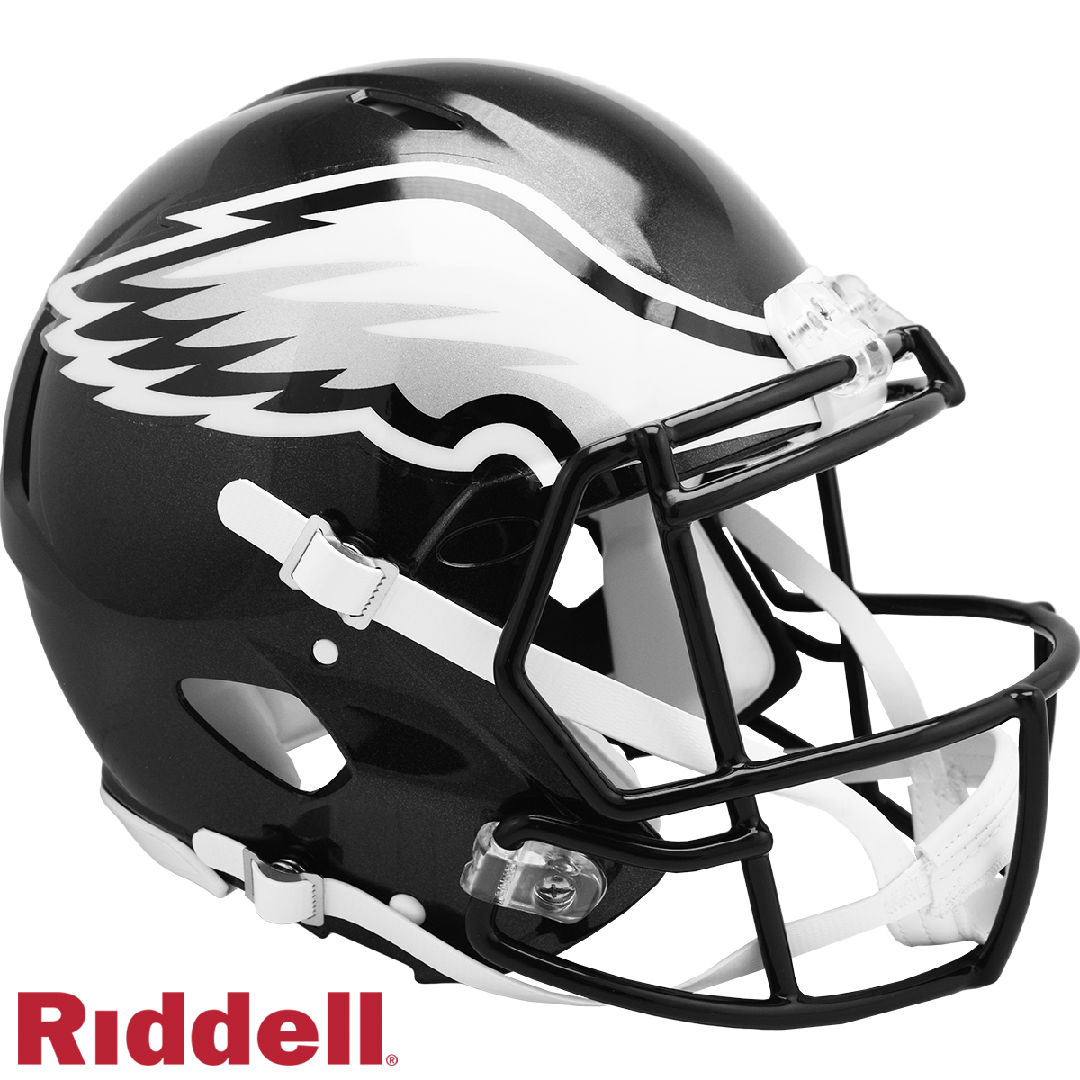 Philadelphia Eagles Helmet Riddell Authentic Full Size Speed Style On-Field Alternate