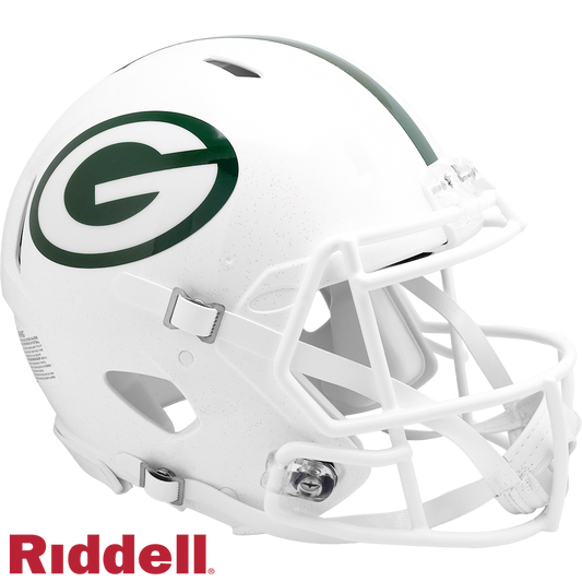 Green Bay Packers Helmet Riddell Authentic Full Size Speed Style On-Field Alternate 2024 - Special Order