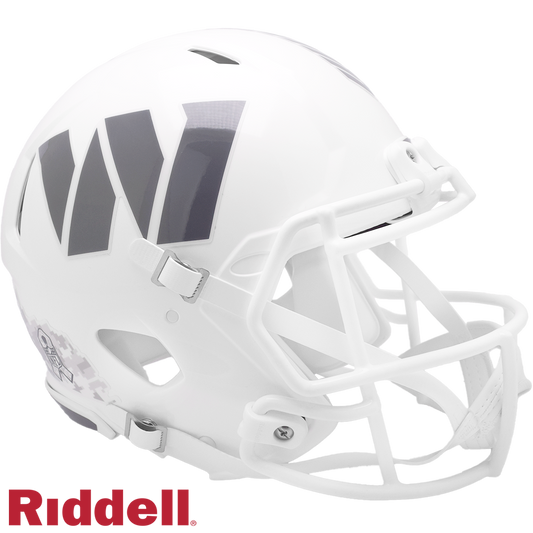 Washington Commanders Helmet Riddell Authentic Full Size Speed Style Salute To Service 2024