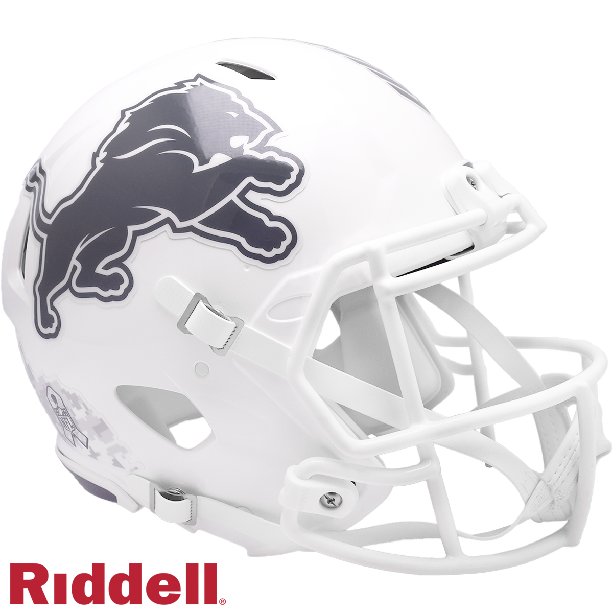 Detroit Lions Helmet Riddell Authentic Full Size Speed Style Salute To Service 2024