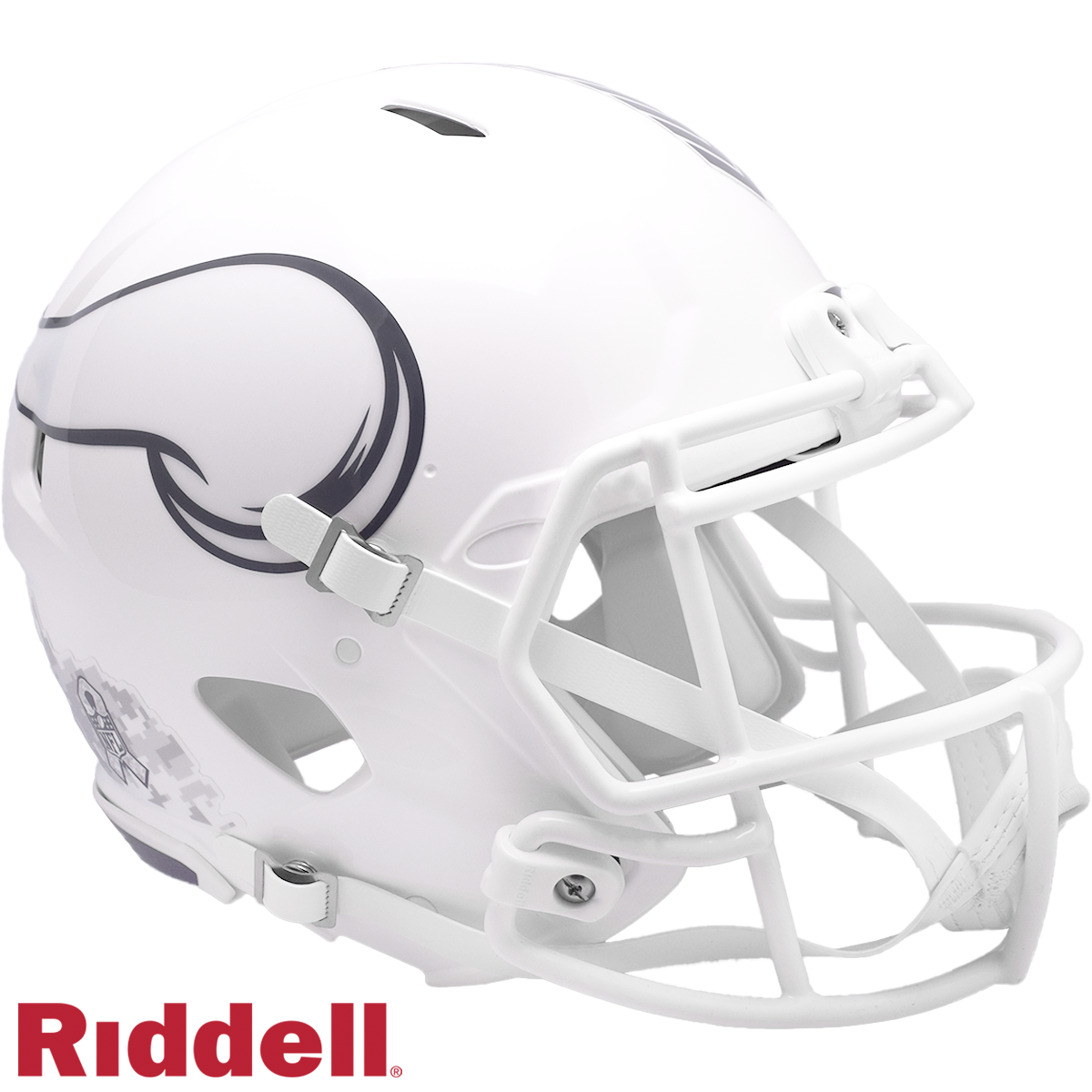 Minnesota Vikings Helmet Riddell Authentic Full Size Speed Style Salute To Service 2024