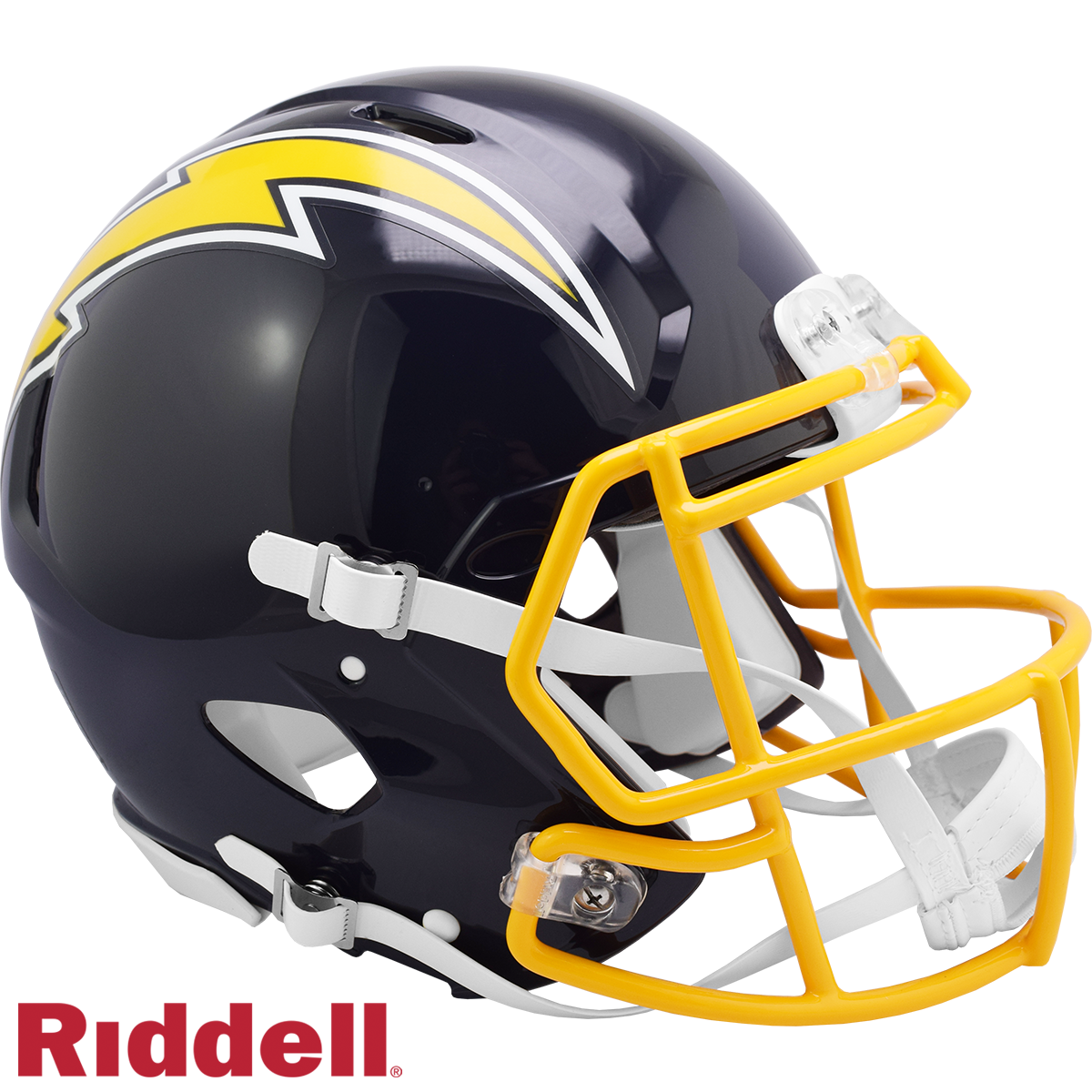 Los Angeles Chargers Helmet Riddell Authentic Full Size Speed Style 1974-1987 T/B Special Order