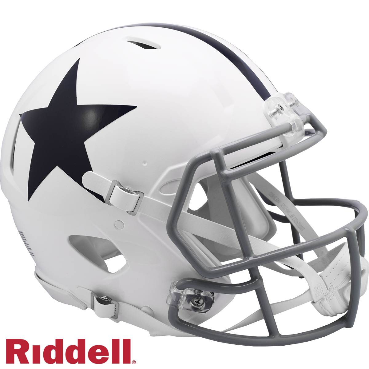 Dallas Cowboys Helmet Riddell Authentic Full Size Speed Style 1960-1963 T/B