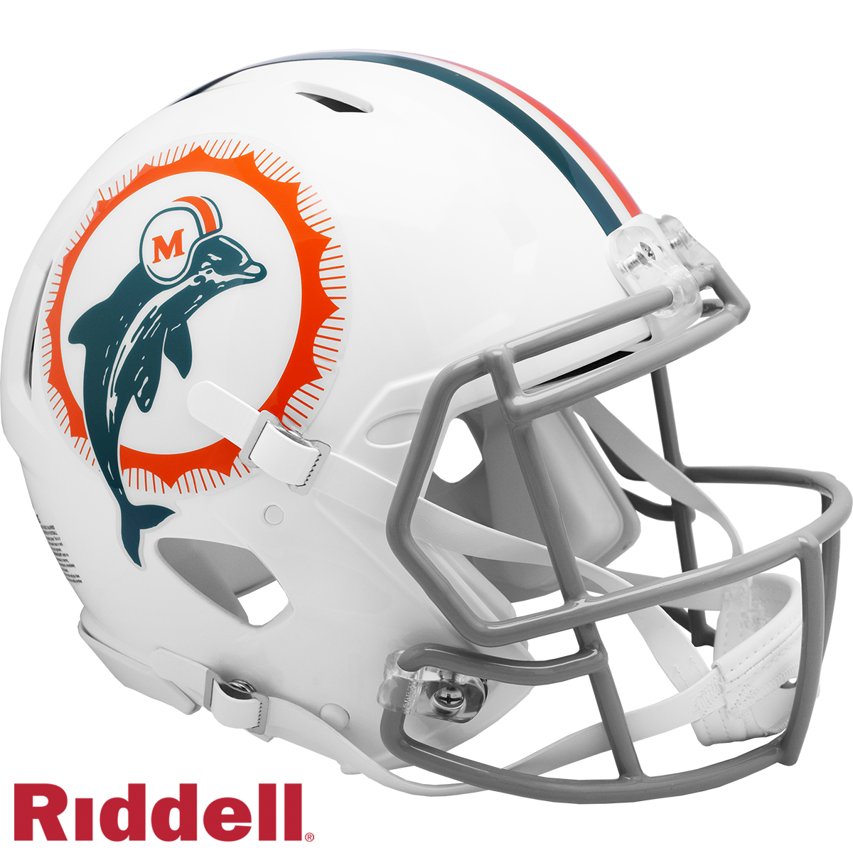Miami Dolphins Helmet Riddell Authentic Full Size Speed Style 1972 T/B Special Order