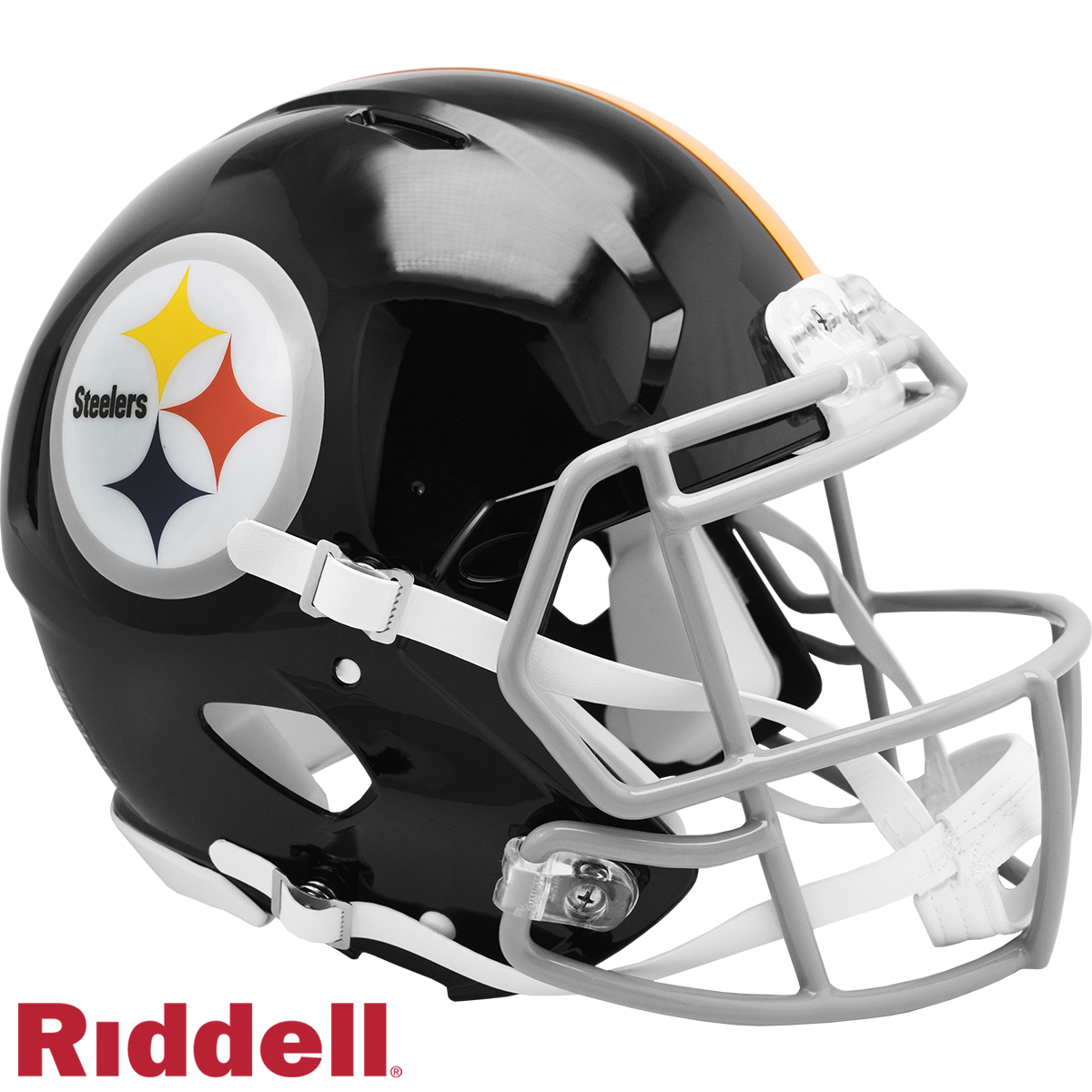 Pittsburgh Steelers Helmet Riddell Authentic Full Size Speed Style 1963-1976 T/B Special Order