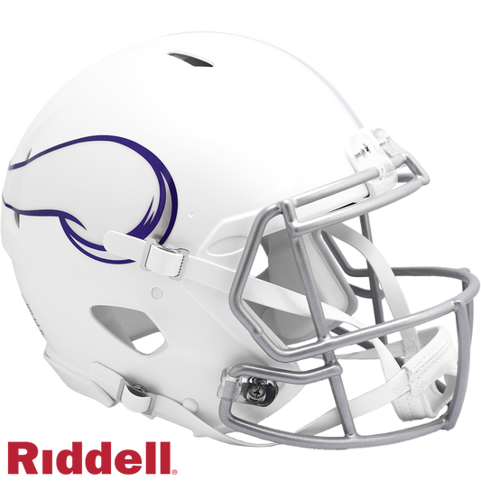 Minnesota Vikings Helmet Riddell Authentic Full Size Speed Style On-Field Alternate 2024