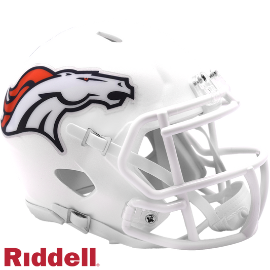 Denver Broncos Helmet Riddell Replica Mini Speed Style On-Field Alternate 2024 Periodic Restock