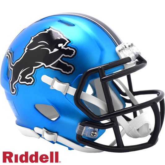 Detroit Lions Helmet Riddell Replica Mini Speed Style On-Field Alternate 2024 Periodic Restock