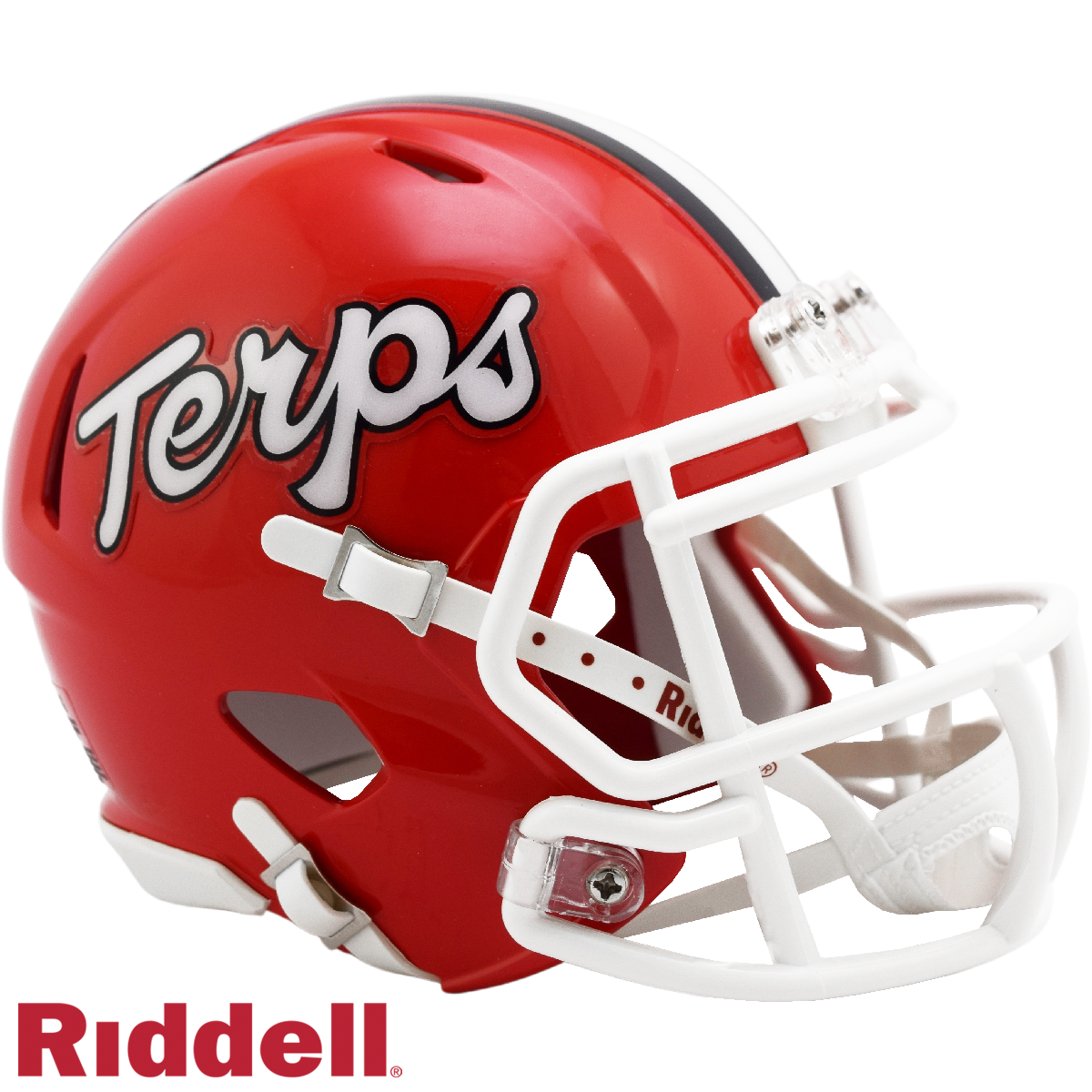 Maryland Terrapins Helmet Riddell Replica Full Size Speed Style Script