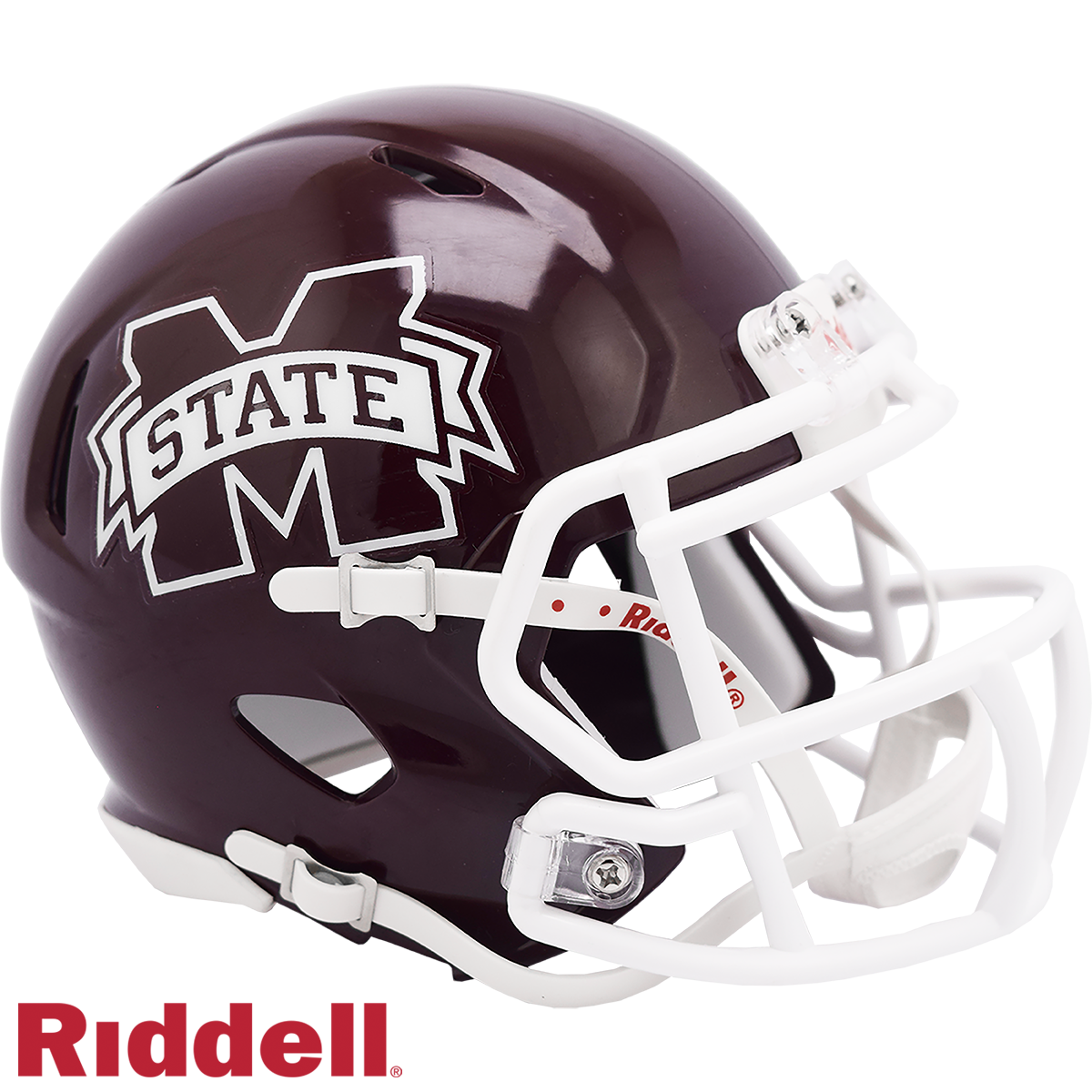 Mississippi State Bulldogs Helmet Riddell Replica Mini Speed Style