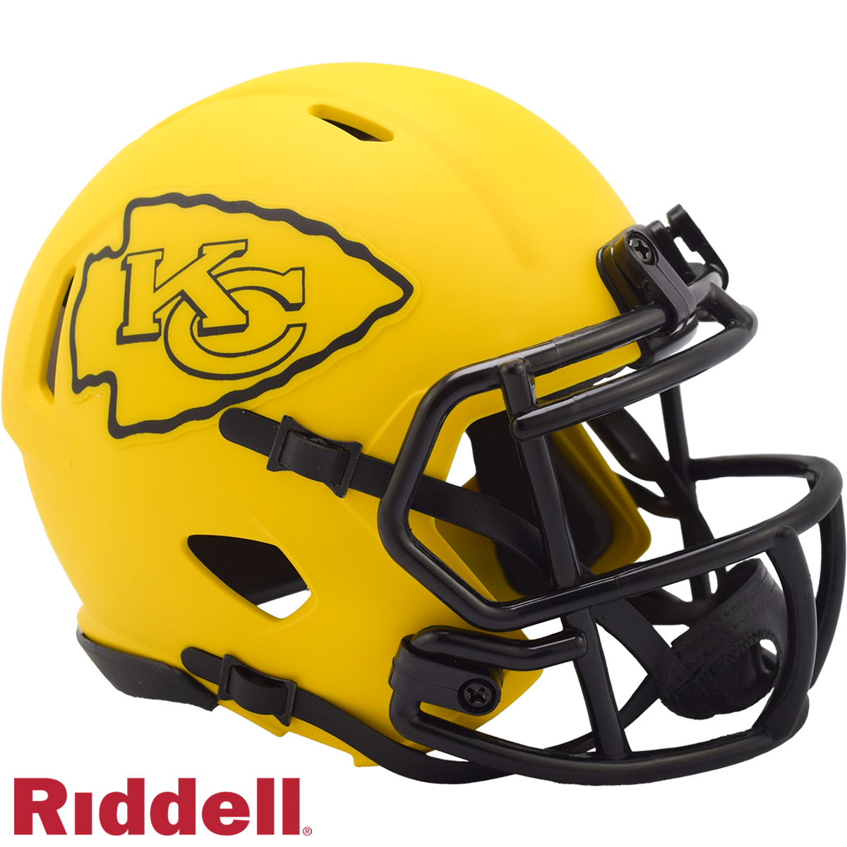 Kansas City Chiefs Helmet Riddell Replica Mini Speed Style Rave Alternate