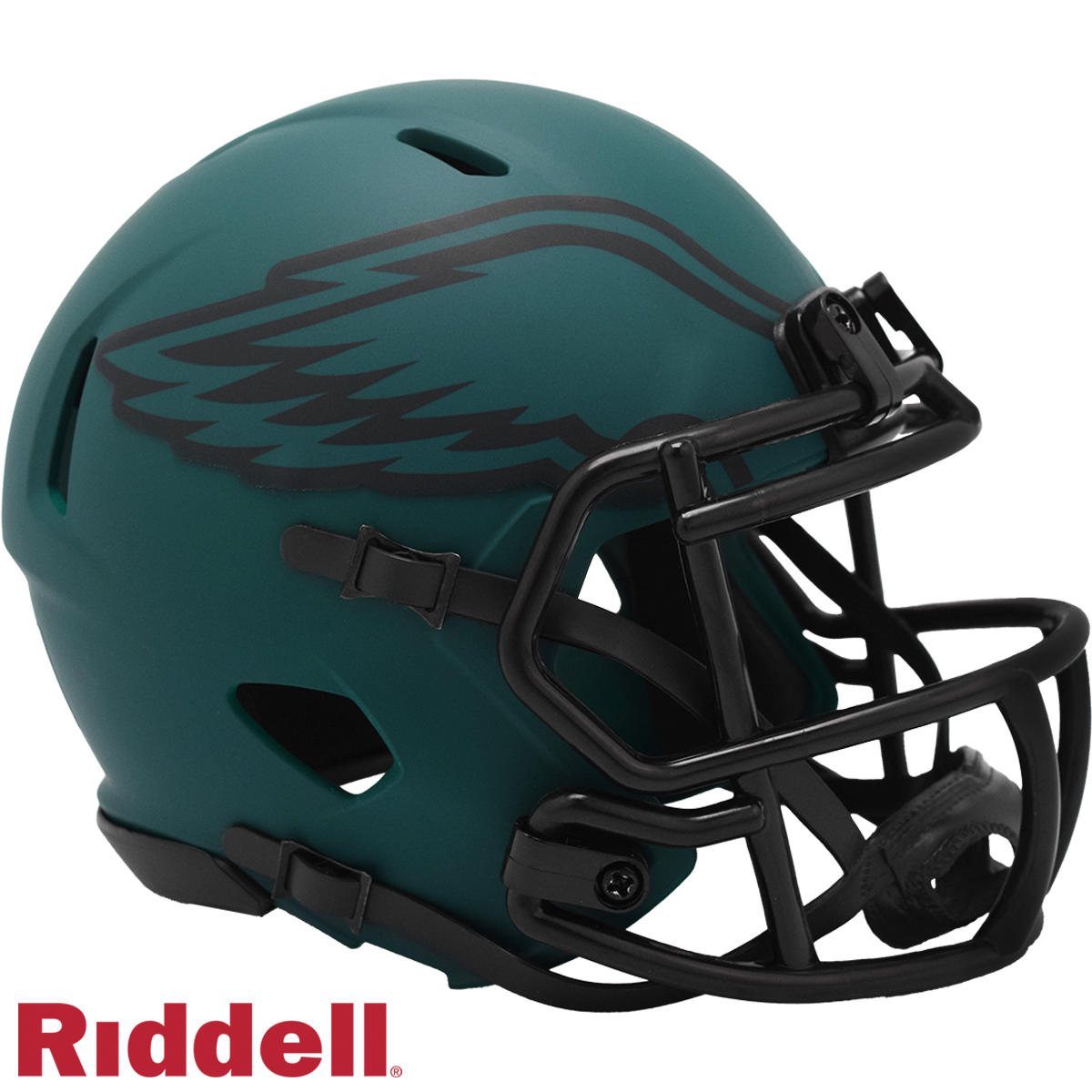Philadelphia Eagles Helmet Riddell Replica Mini Speed Style Rave Alternate
