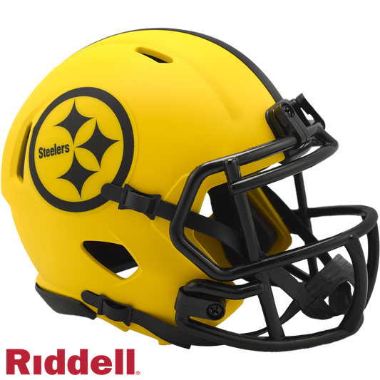 Pittsburgh Steelers Helmet Riddell Replica Mini Speed Style Rave Alternate