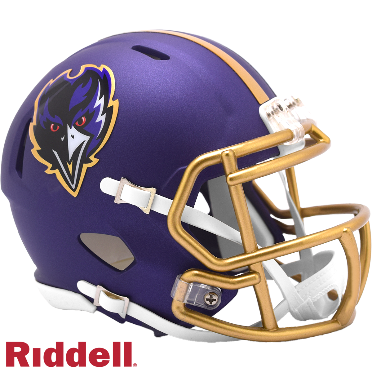 Baltimore Ravens Helmet Riddell Replica Mini Speed Style On-Field Alternate 2024 Periodic Restock