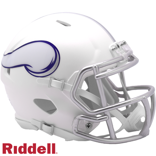 Minnesota Vikings Helmet Riddell Replica Mini Speed Style On-Field Alternate 2024 Periodic Restock