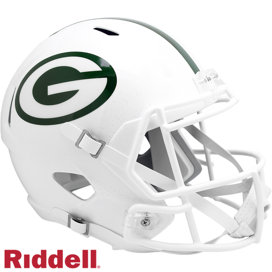 Green Bay Packers Helmet Riddell Replica Full Size Speed Style On-Field Alternate 2024 - Special Order Periodic Restock