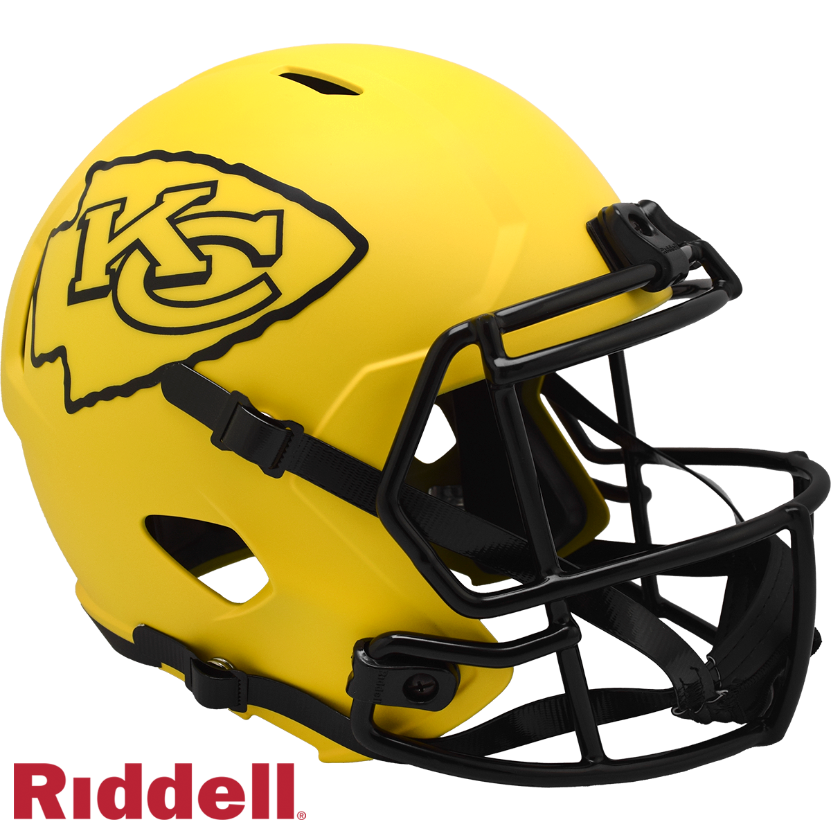 Kansas City Chiefs Helmet Riddell Replica Full Size Speed Style Rave Alternate