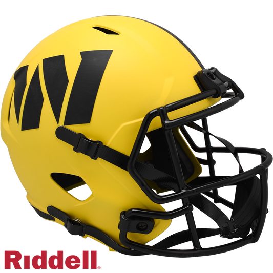 Washington Commanders Helmet Riddell Replica Full Size Speed Style Rave Alternate