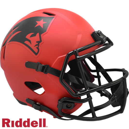 New England Patriots Helmet Riddell Replica Full Size Speed Style Rave Alternate