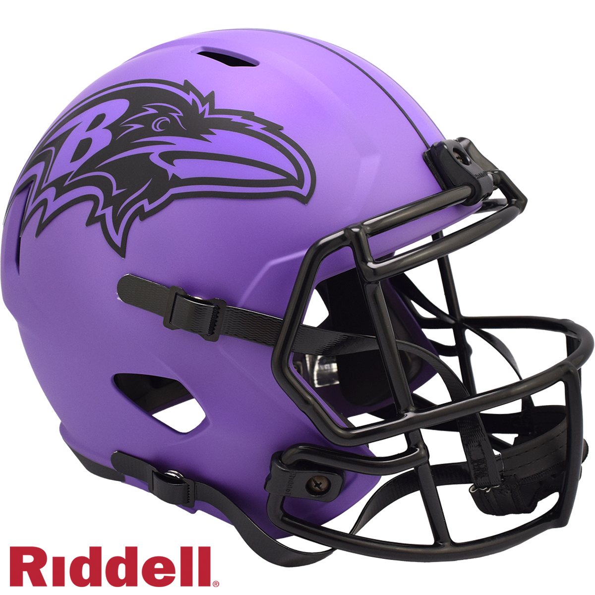 Baltimore Ravens Helmet Riddell Replica Full Size Speed Style Rave Alternate