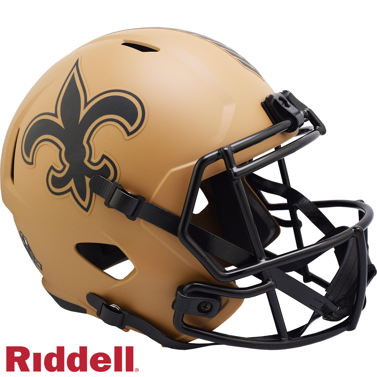 New Orleans Saints Helmet Riddell Replica Full Size Speed Style Salute To Service 2023