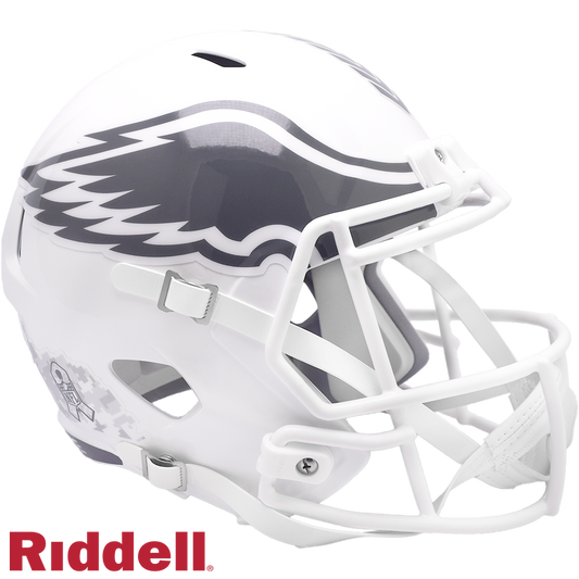 Philadelphia Eagles Helmet Riddell Replica Full Size Speed Style Salute To Service 2024