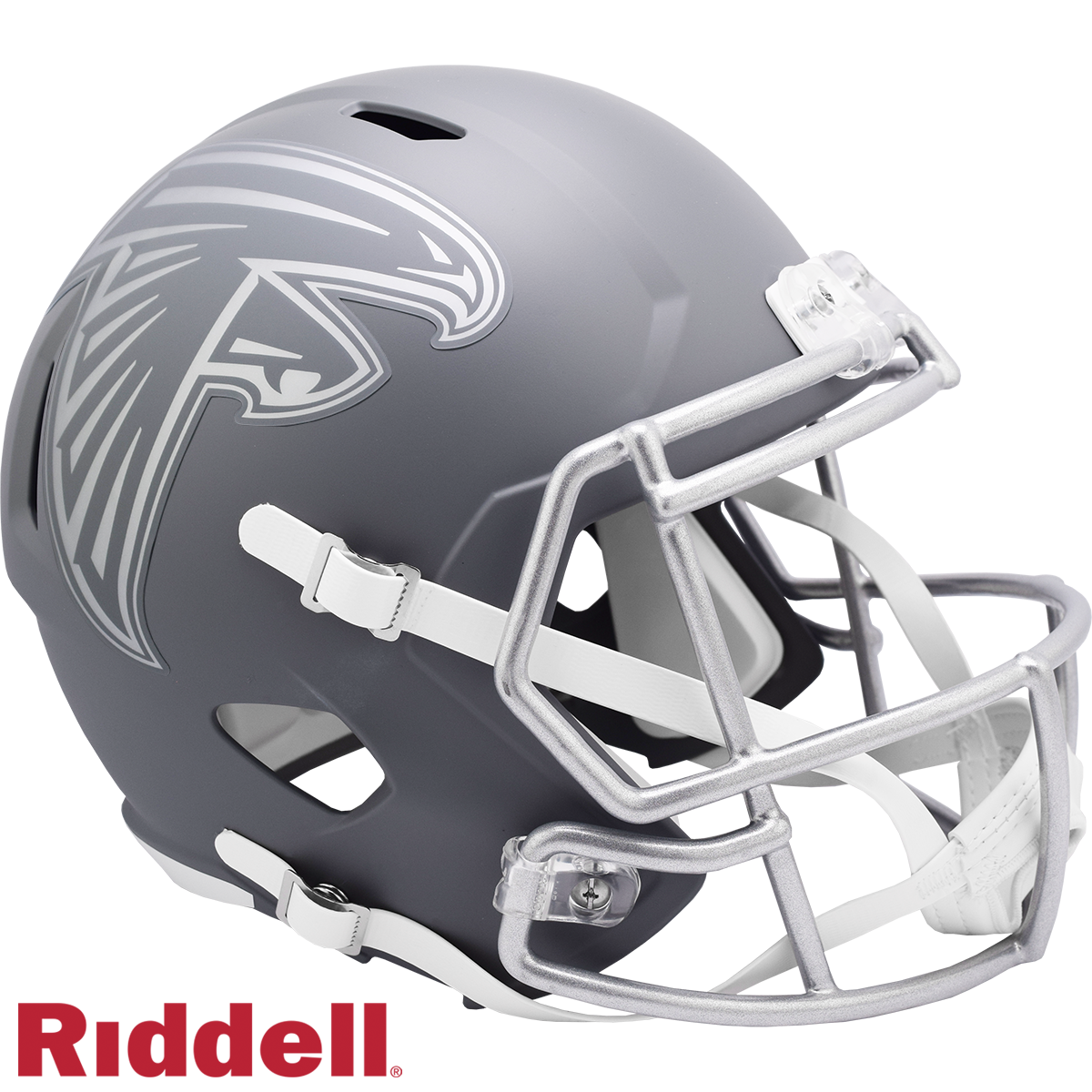 Atlanta Falcons Helmet Riddell Replica Full Size Speed Style Slate Alternate