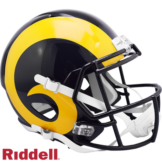 Los Angeles Rams Helmet Riddell Replica Full Size Speed Style 1981-1999 T/B Special Order