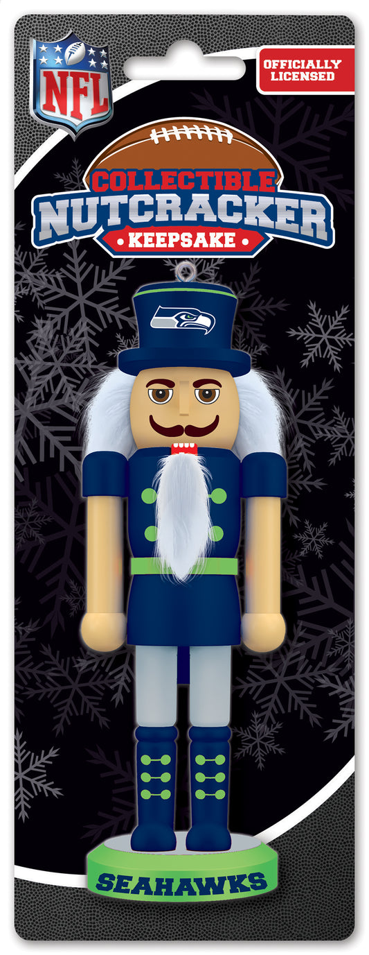 Seattle Seahawks Nutcracker Miniature Periodic Restock