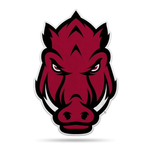 Arkansas Razorbacks Pennant Shape Cut Mascot Design